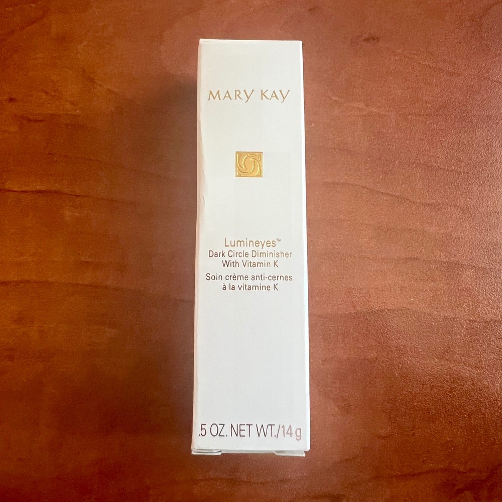 Mary‎ Kay Lumineyes Dark Circle Diminisher With Vitamin K Retinol .5 oz 14g NEW - Picture 2 of 3